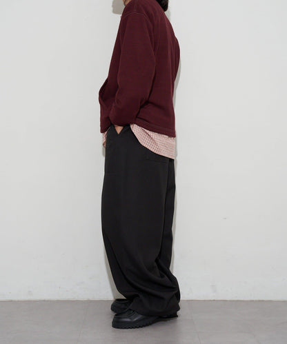 CP標誌縫線開衫