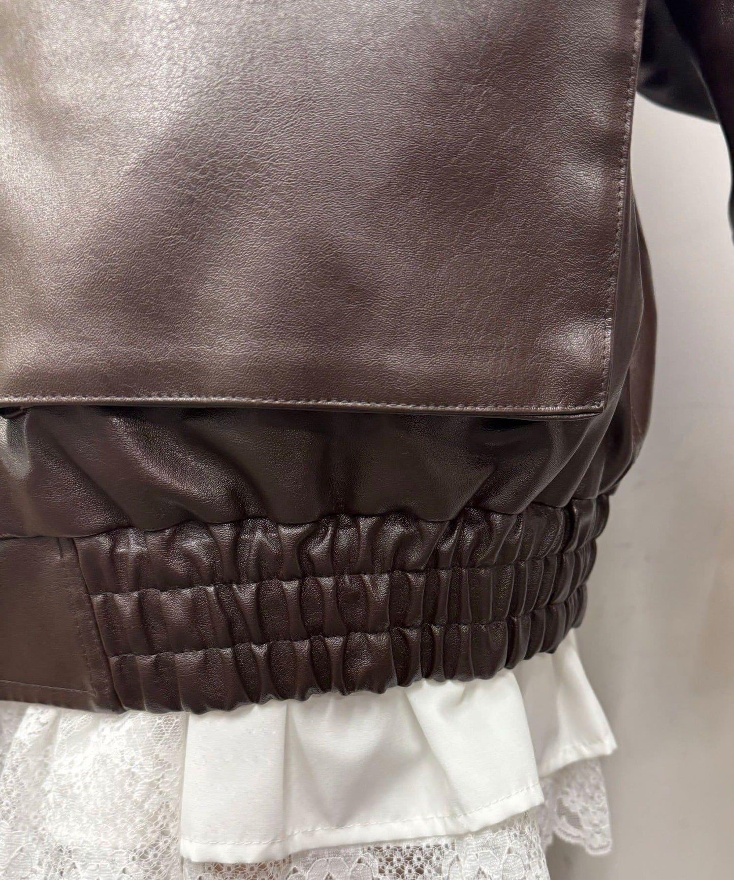 【Ciaopanic】運動風皮革連帽外套