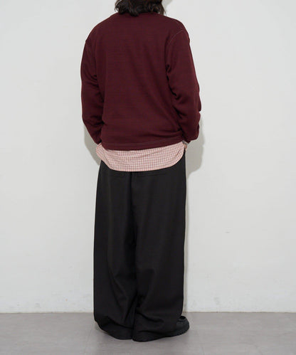 CP標誌縫線開衫