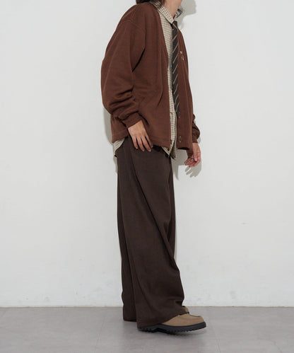 CP標誌縫線開衫