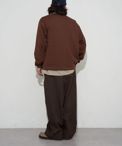 CP標誌縫線開衫