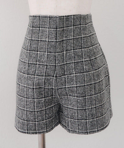 【Tweed Collection】格紋短褲
