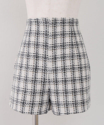 【Tweed Collection】格紋短褲