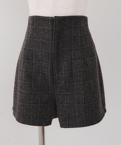 【Tweed Collection】格紋短褲