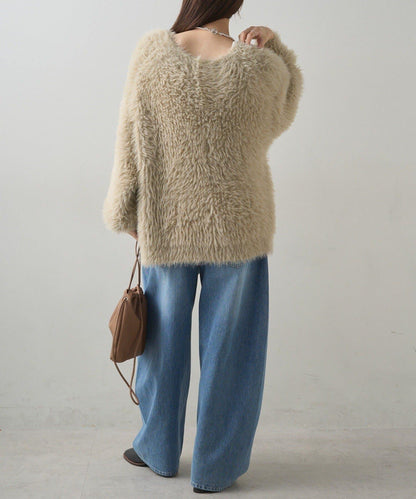 錐形牛仔3D立體剪裁牛仔褲