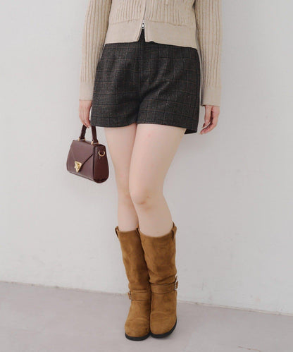 【Tweed Collection】格紋短褲