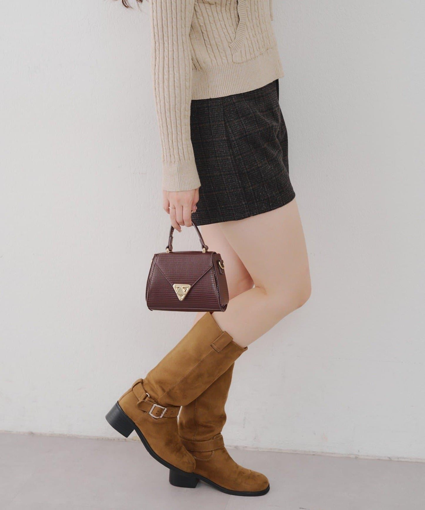 【Tweed Collection】格紋短褲