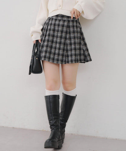 【Tweed Collection】亮絲花呢迷你裙