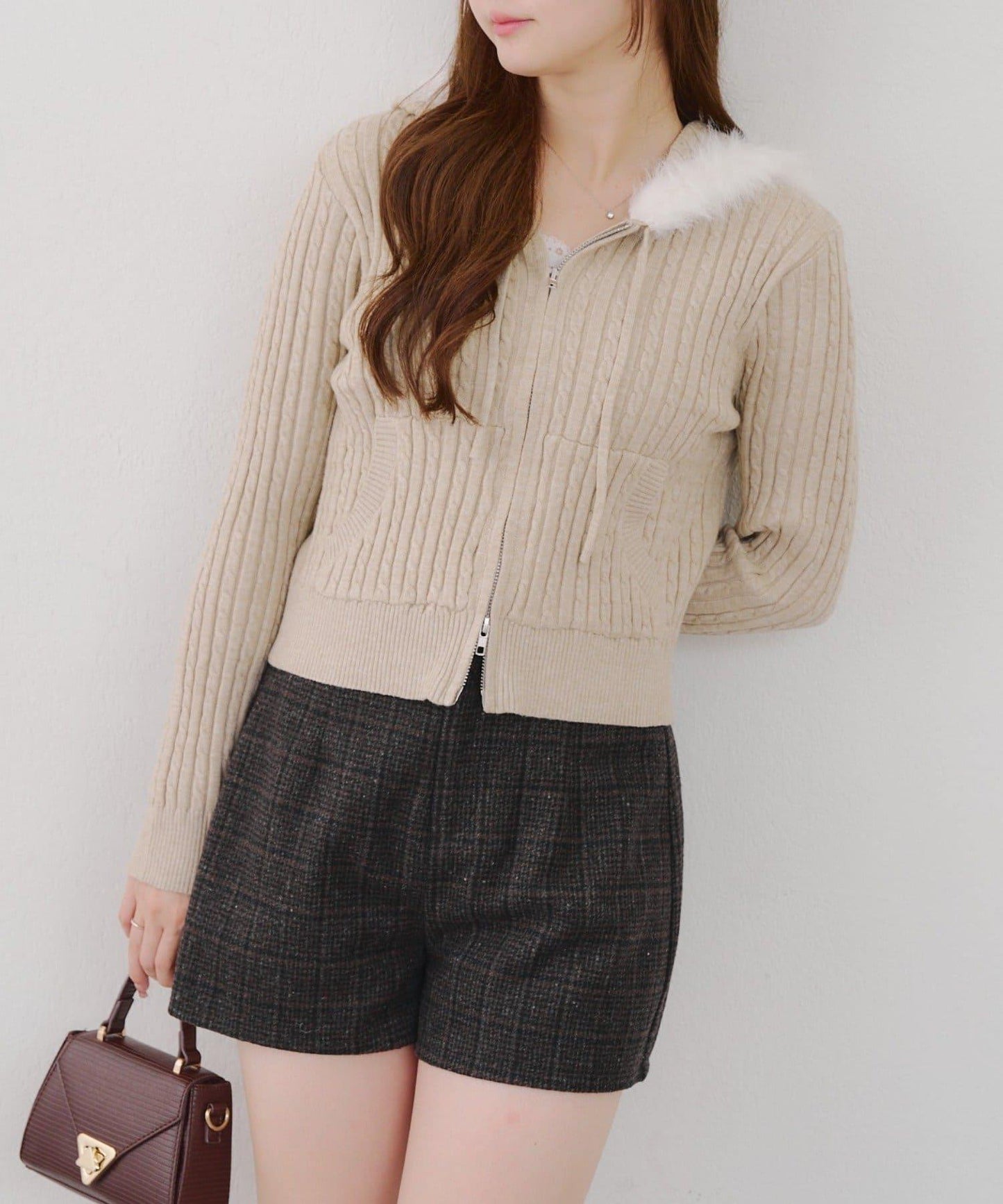 【Tweed Collection】格紋短褲