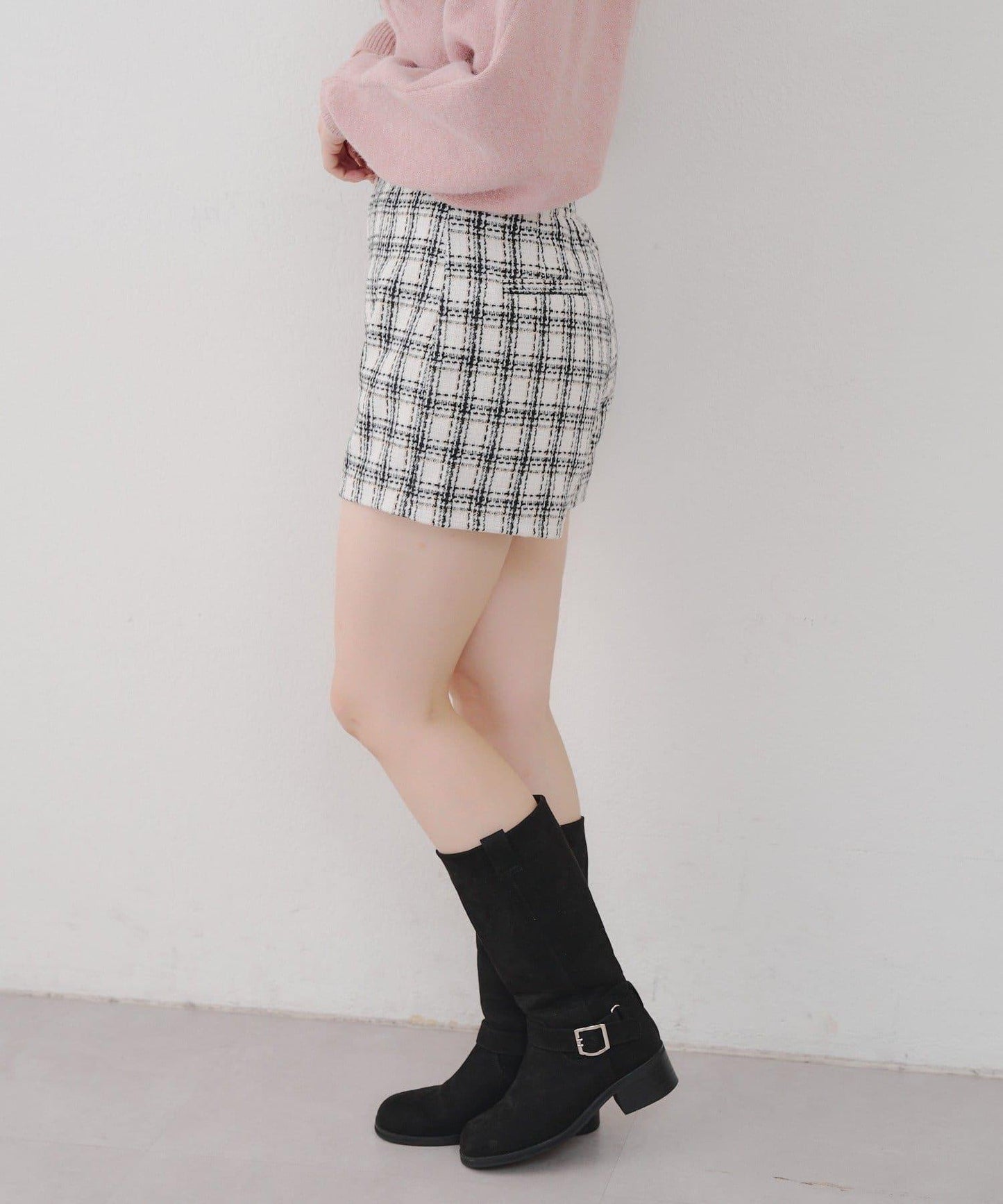 【Tweed Collection】格紋短褲