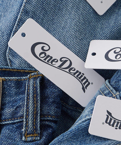 錐形牛仔3D立體剪裁牛仔褲