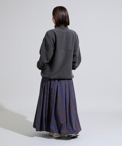 格紋泡泡裙