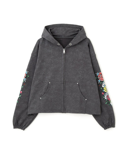 FR(13)NDS × Ed Hardy/聯名拉鍊連帽衛衣