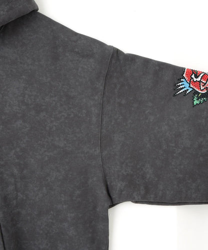 FR(13)NDS × Ed Hardy/聯名拉鍊連帽衛衣