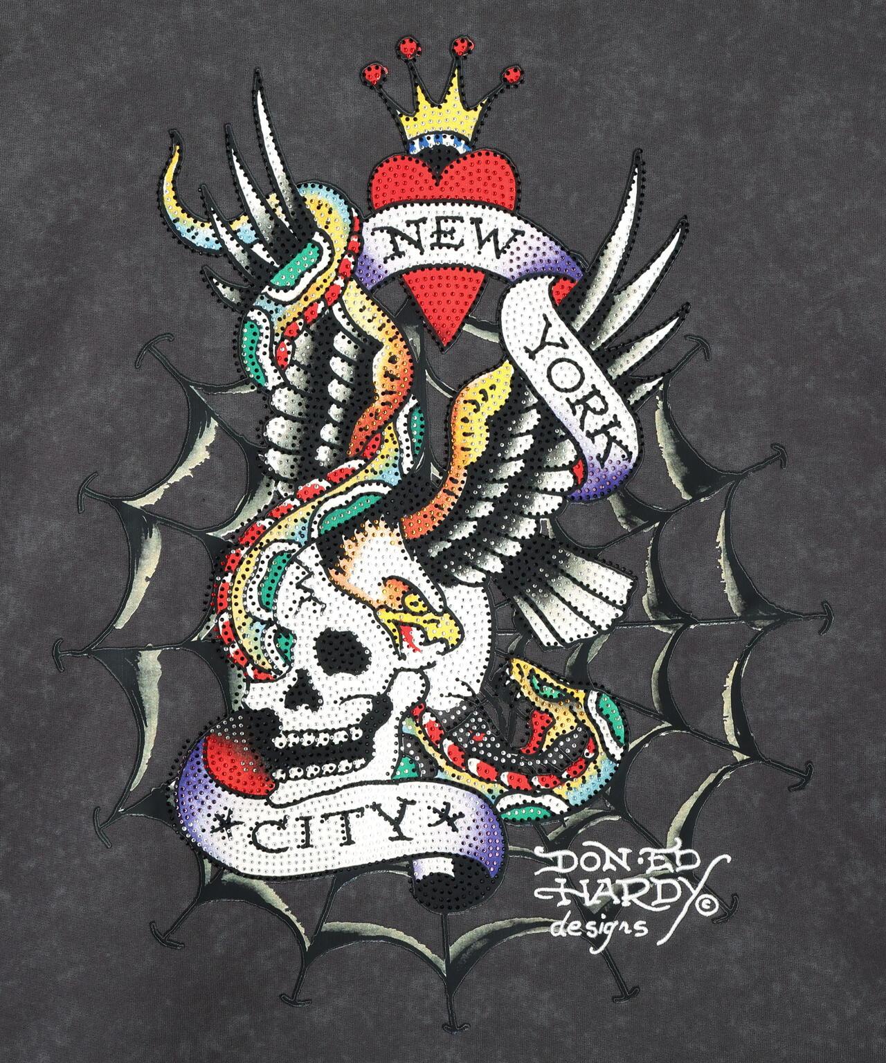 FR(13)NDS × Ed Hardy/聯名拉鍊連帽衛衣