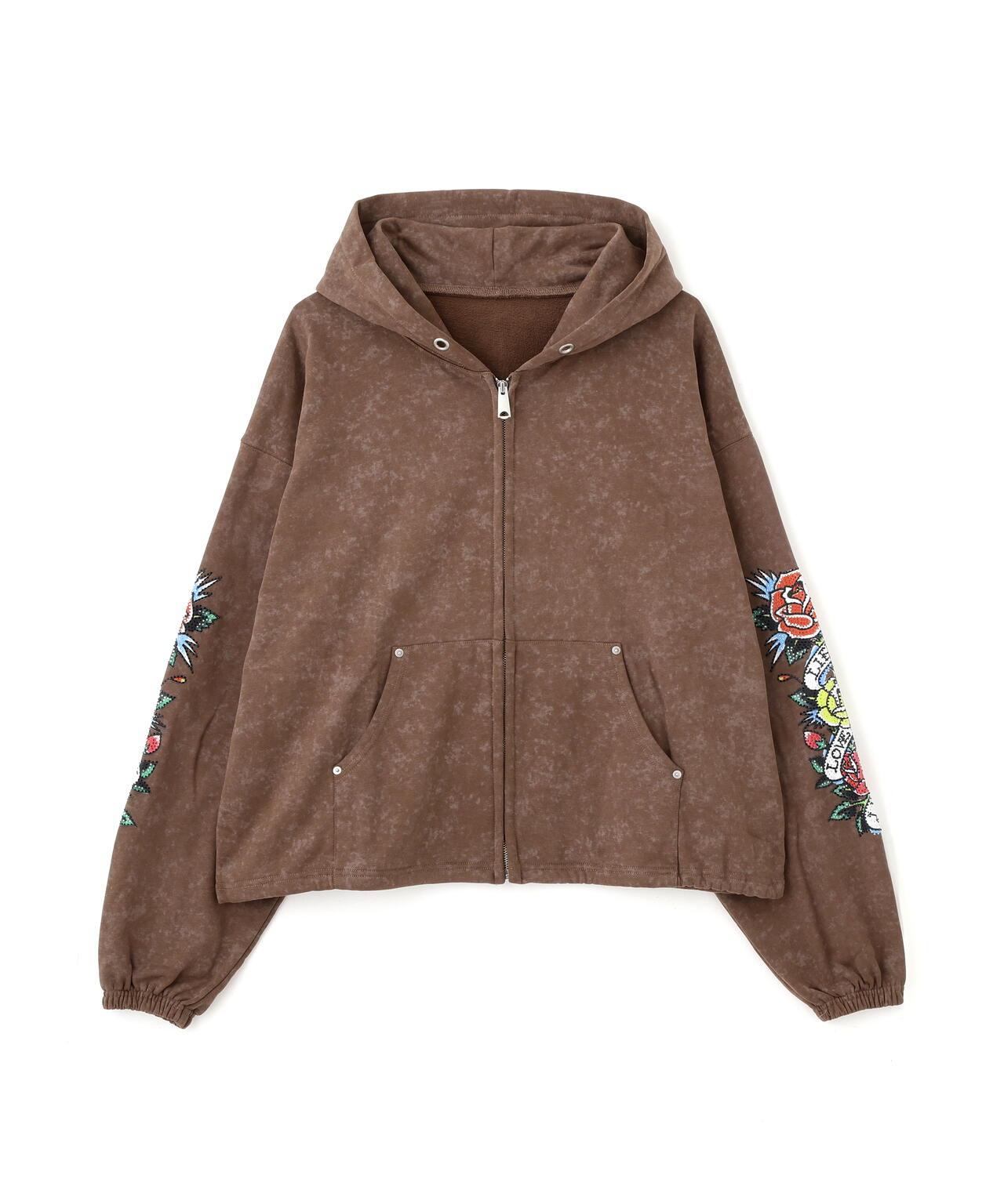 FR(13)NDS × Ed Hardy/聯名拉鍊連帽衛衣