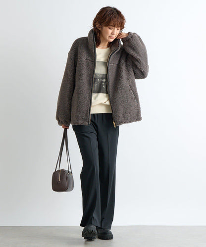 【大人休閒風】2way照片印花衛衣