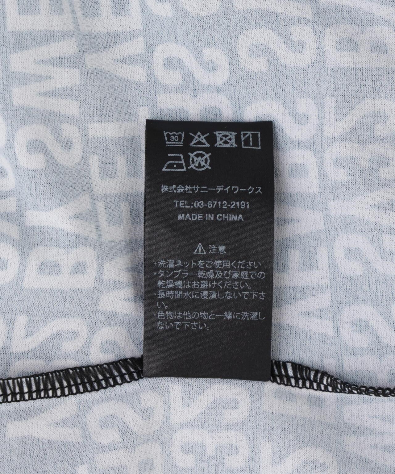 SY32 by SWEET YEARS 漸變標誌長袖T恤