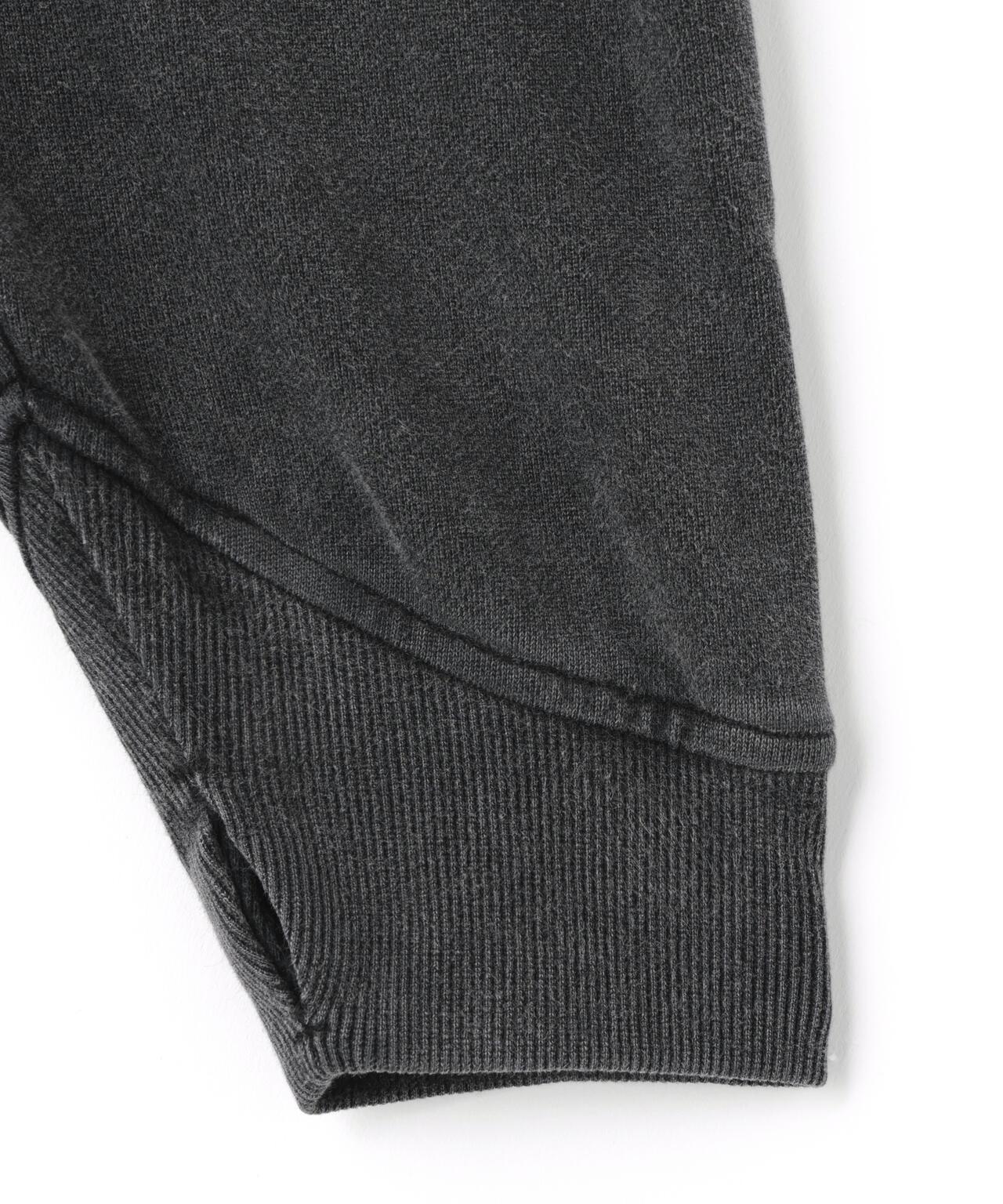 LEATHER PATCH 拉鍊連帽衛衣