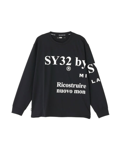 SY32 by SWEET YEARS 新款分體圖案長袖T恤