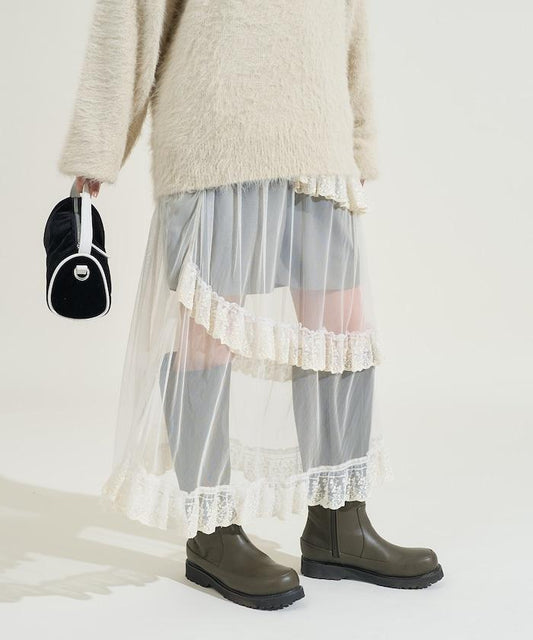 印度風薄紗半身裙