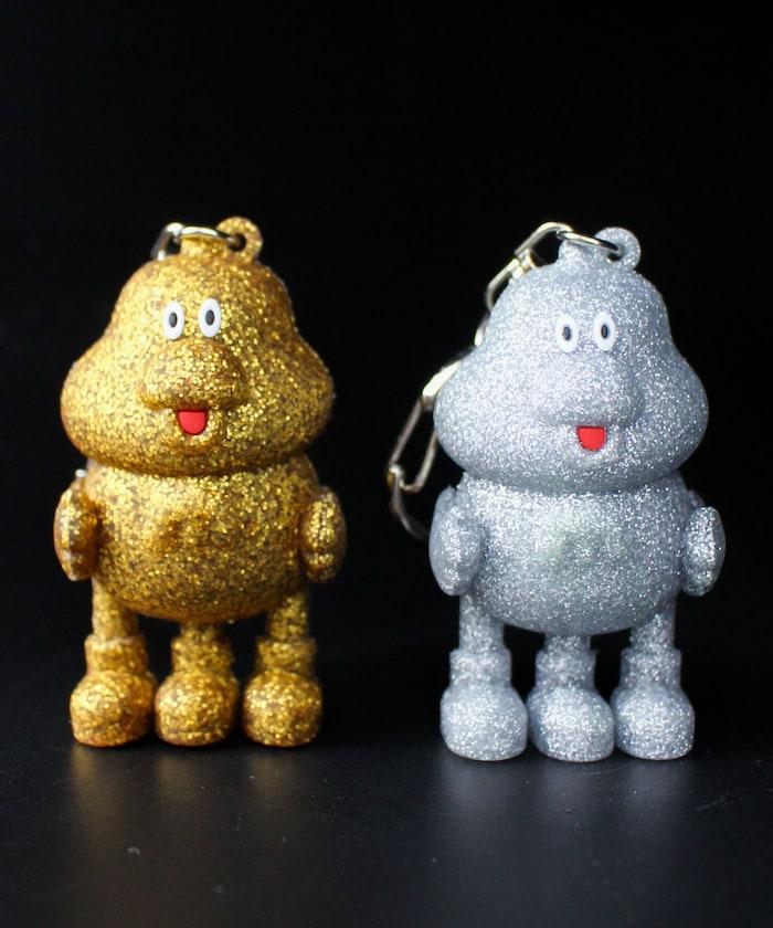 金屬亮片造型鑰匙扣