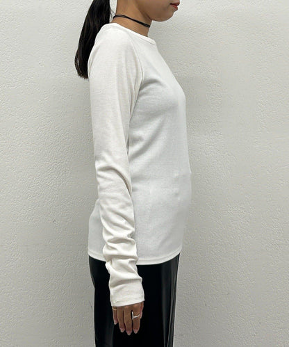 基礎羅紋長袖T恤