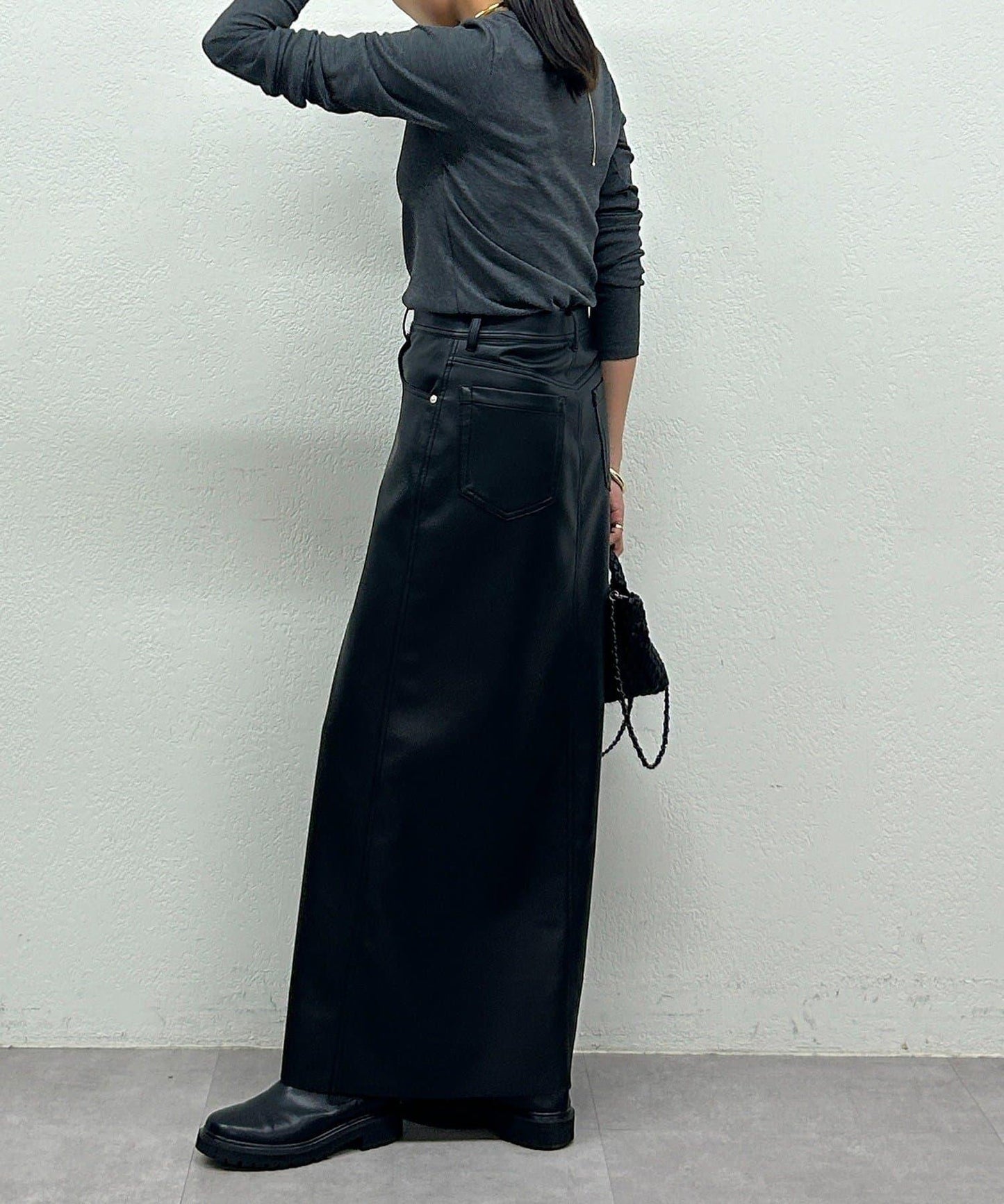 基礎羅紋長袖T恤