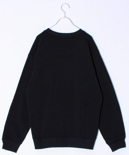 【米奇】UNISEX 貼布繡&植絨&橫向刺繡 加絨衛衣