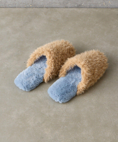 毛絨室內拖鞋