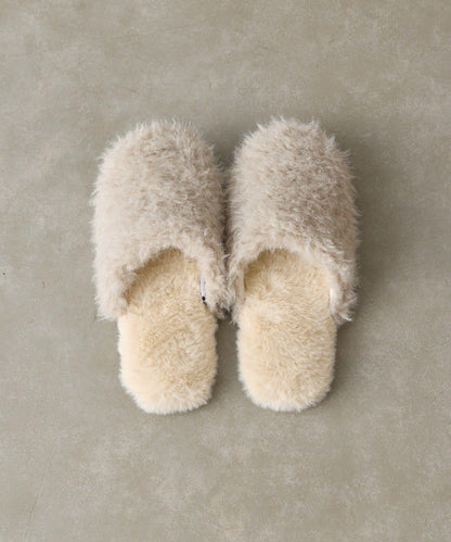 毛絨室內拖鞋