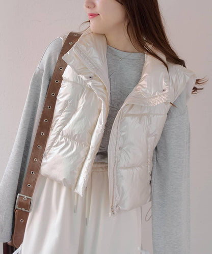 平價系列♡【RMAF】下襬抽繩加棉馬甲