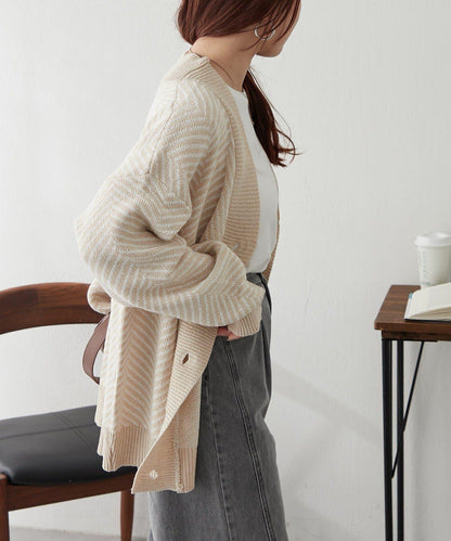 平價系列♡【RMAF】提花針織開衫