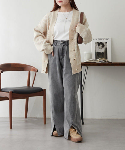 平價系列♡【RMAF】提花針織開衫