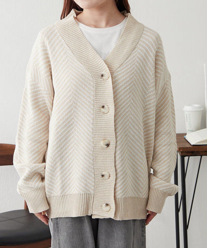 平價系列♡【RMAF】提花針織開衫