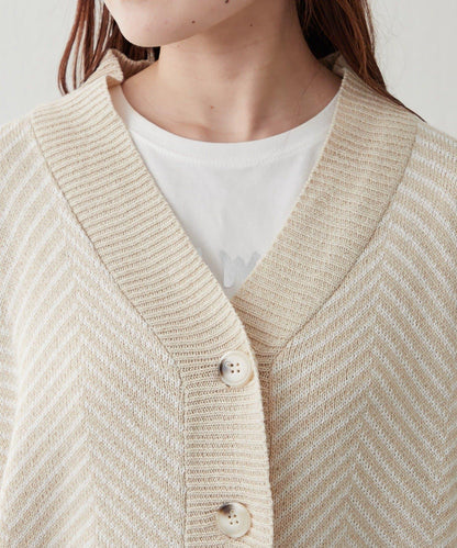 平價系列♡【RMAF】提花針織開衫