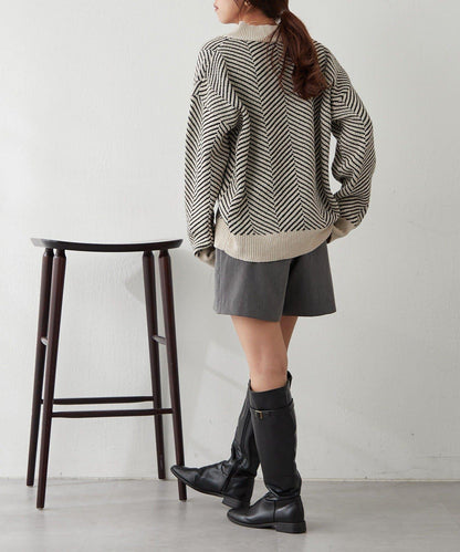 平價系列♡【RMAF】提花針織開衫