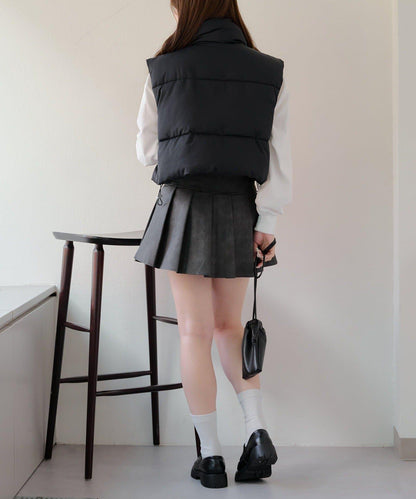 平價系列♡【RMAF】下襬抽繩加棉馬甲