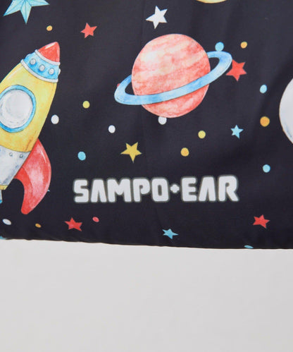 《撥水/B4尺寸適用》sampo×ear聯名 太空玩具大號托特包