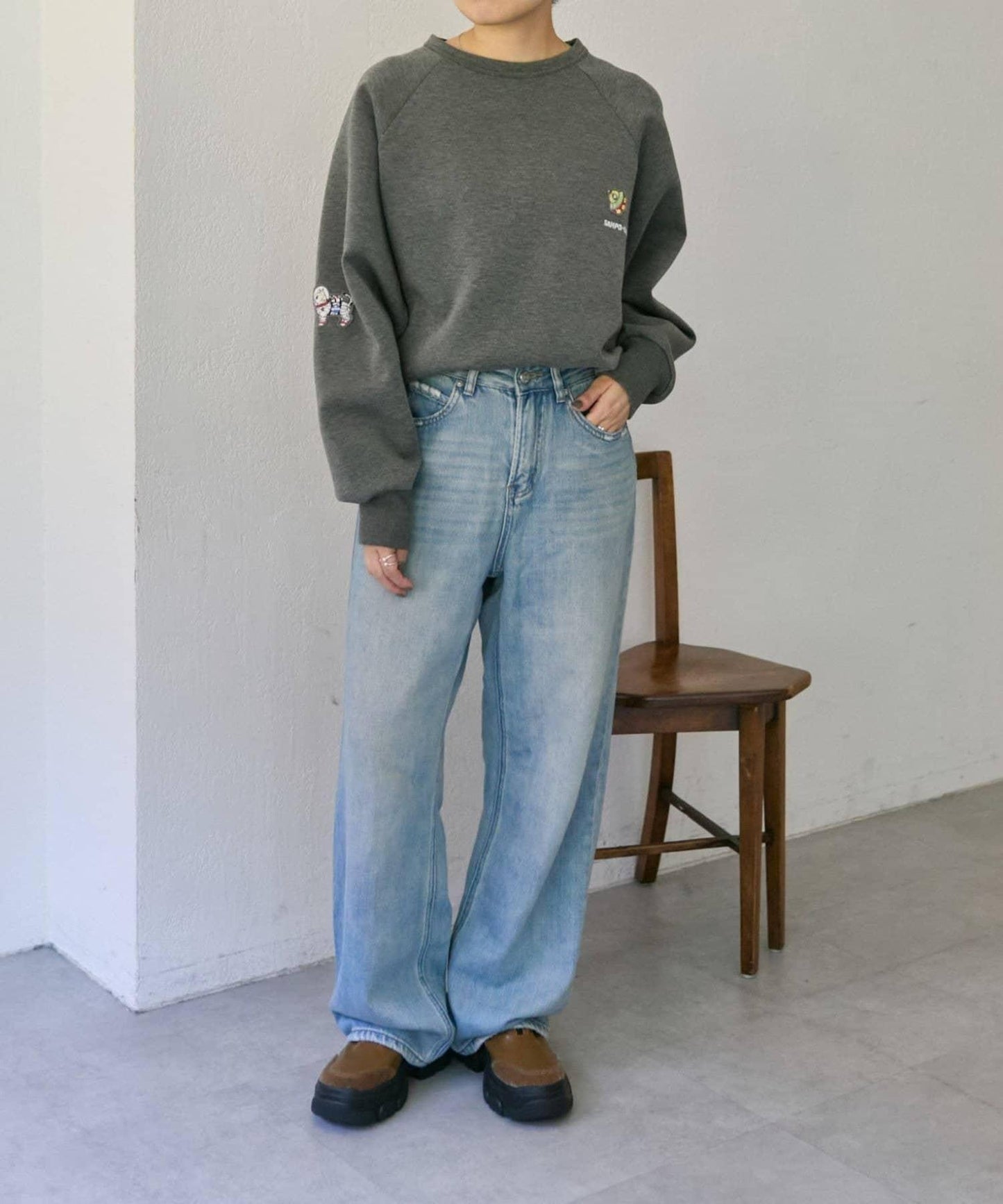 《手洗い可》sampo×ear聯名太空兔衛衣