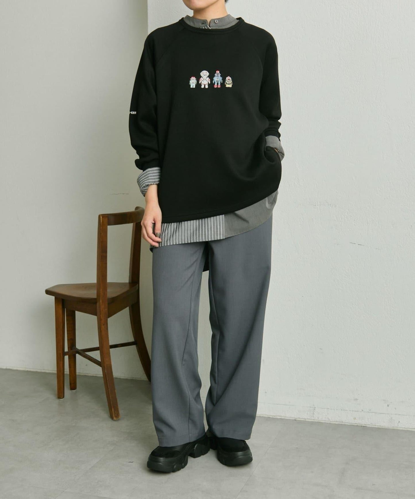 《手洗い可》sampo×ear聯名太空兔衛衣