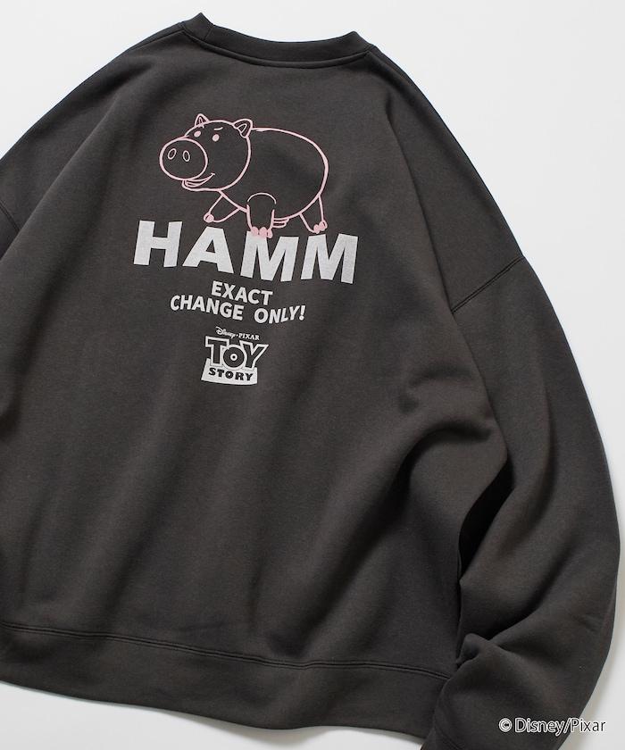 TOY STORY/玩具總動員 特別款 背部印花圓領衛衣 / HAMM