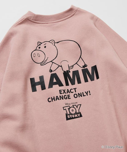 TOY STORY/玩具總動員 特別款 背部印花圓領衛衣 / HAMM