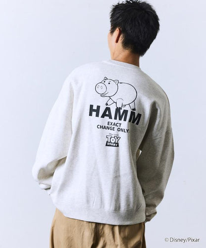 TOY STORY/玩具總動員 特別款 背部印花圓領衛衣 / HAMM
