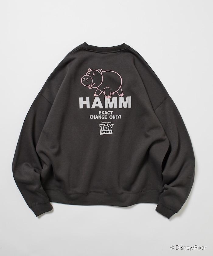 TOY STORY/玩具總動員 特別款 背部印花圓領衛衣 / HAMM