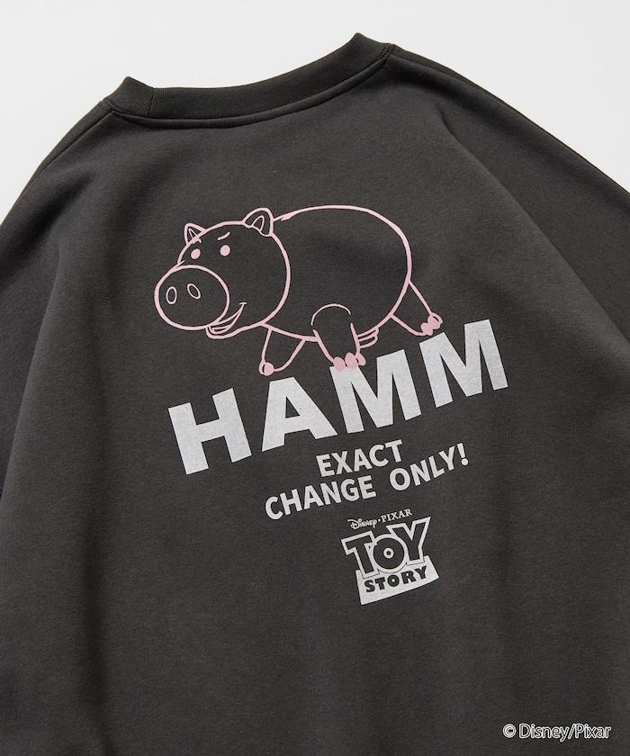 TOY STORY/玩具總動員 特別款 背部印花圓領衛衣 / HAMM