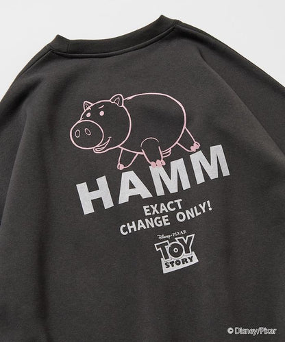 TOY STORY/玩具總動員 特別款 背部印花圓領衛衣 / HAMM