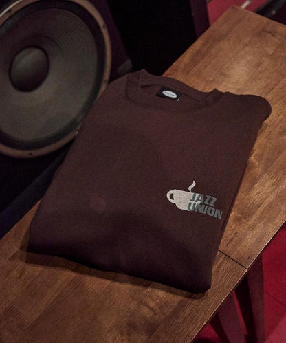 JAZZ UNION×FREAK'S STORE/ジャズユニオン 特別款 寬鬆版型 背部印花 圓領衛衣【限量】