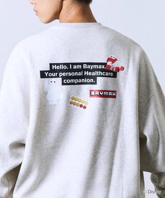 DISNEY / 《迪士尼》 大白 / 特別款 背部印花 圓領衛衣