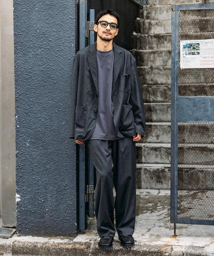 特別 SMU PT-38 套裝款雙褶寬鬆西裝褲【可搭配套裝】